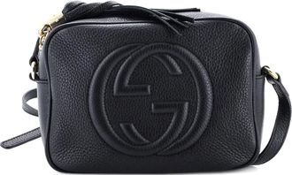 Gucci Soho Disco Leather Small crossbody bag - Zwart