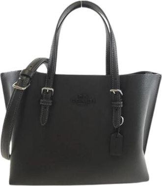 Coach Pre-owned Leren Handtas - Dames - Vintage Handtas - Zwart - ONE Size - Leer - Vintage