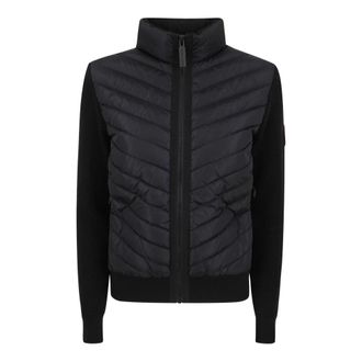 Canada Goose Winter Jackets, female, Blue, Size: S HyBridge Knit Jacket