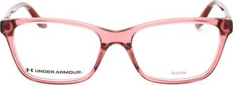 Under Armour UA5012 Rectangular Plastic Frame Eyeglasses - Pink
