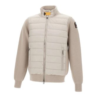 Parajumpers Down Jackets, male, Beige, M, Takuji Hybrid Jumper