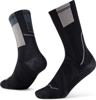 Buff Coolnet Crew Sock Laufsocken - Unisex | schwarz