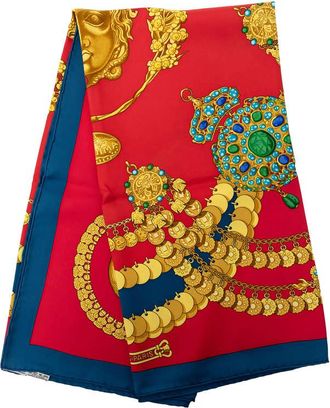 Herm&egrave;s Pre-owned Hermes Kosmima Silk Scarf 90 Ladies FEC9KNEVL8KR10X3