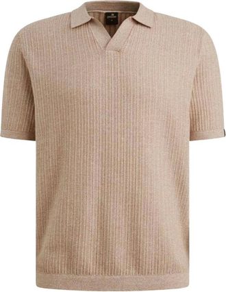 Vanguard Heren, Tops, Beige, Maat: L Katoen
