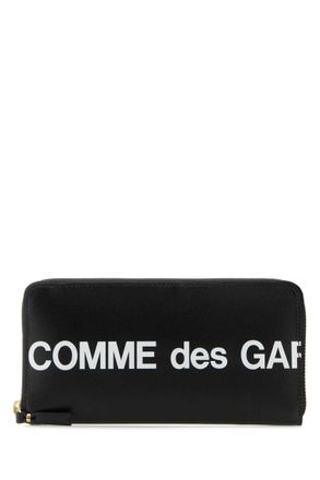 Comme Des Garçons Black Logo Wallet