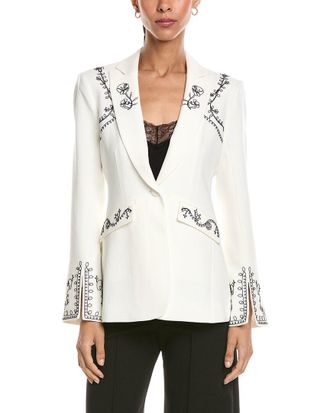 Cinq &agrave; Sept Cinq &Agrave; Sept Soutache Embellished Cheyenne Blazer