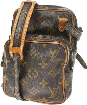 Louis Vuitton Amazone Monogram Canvas Brown Canvas Handbag (Pre-Owned)