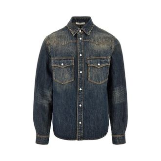 Fendi Bananatex denim shirt Man 48