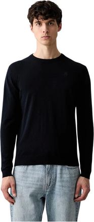Karl Lagerfeld Maglieria Girocollo - - Knitwear - Uomo - Blu - L