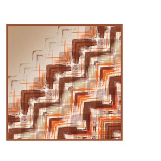 Missoni Bruine Sjaal Collectie - Dames - Zijden sjaals - Veelkleurig - ONE Size - Accessoires