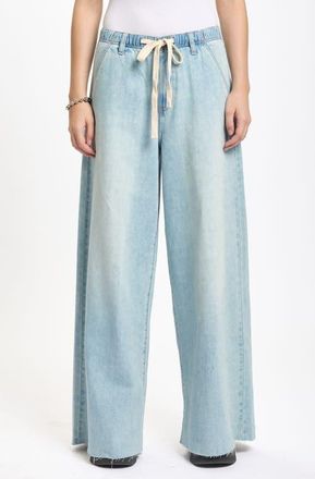 Daze Cabana High Waist Wide Leg Jeans in Charmed at Nordstrom, Size 26