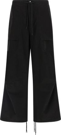Entire studios Black Cotton Cargo Mens Pants