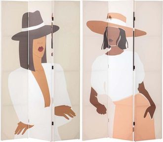 Adda Home Adda Home - Biombo Lienzo Mujer 120x3x180 Cm