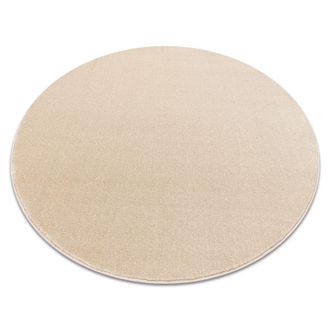 RugsX RugsX Round Seduction Rug in Yellow | Size: 133 cm diameter