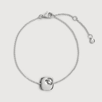 Monica Vinader Sterling Silver Amaia Chain Bracelet