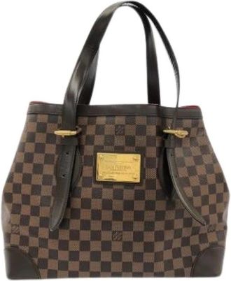 Louis Vuitton Pre-owned Handbags, female, Brown, Size: ONE SIZE Pre-owned Vintage Damier Handbag