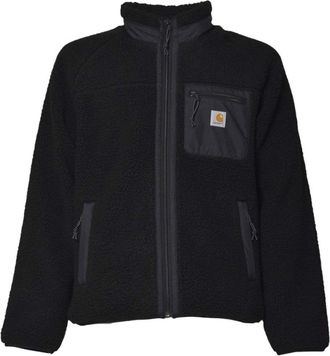 Carhartt Work in Progress Textured Fleece Jacket With High Collar And Zippered Pockets