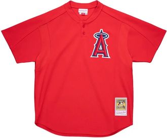 Mitchell & Ness T-shirt stile baseball MLB LA Angels 2004 Vladimir Guerrero - Rosso