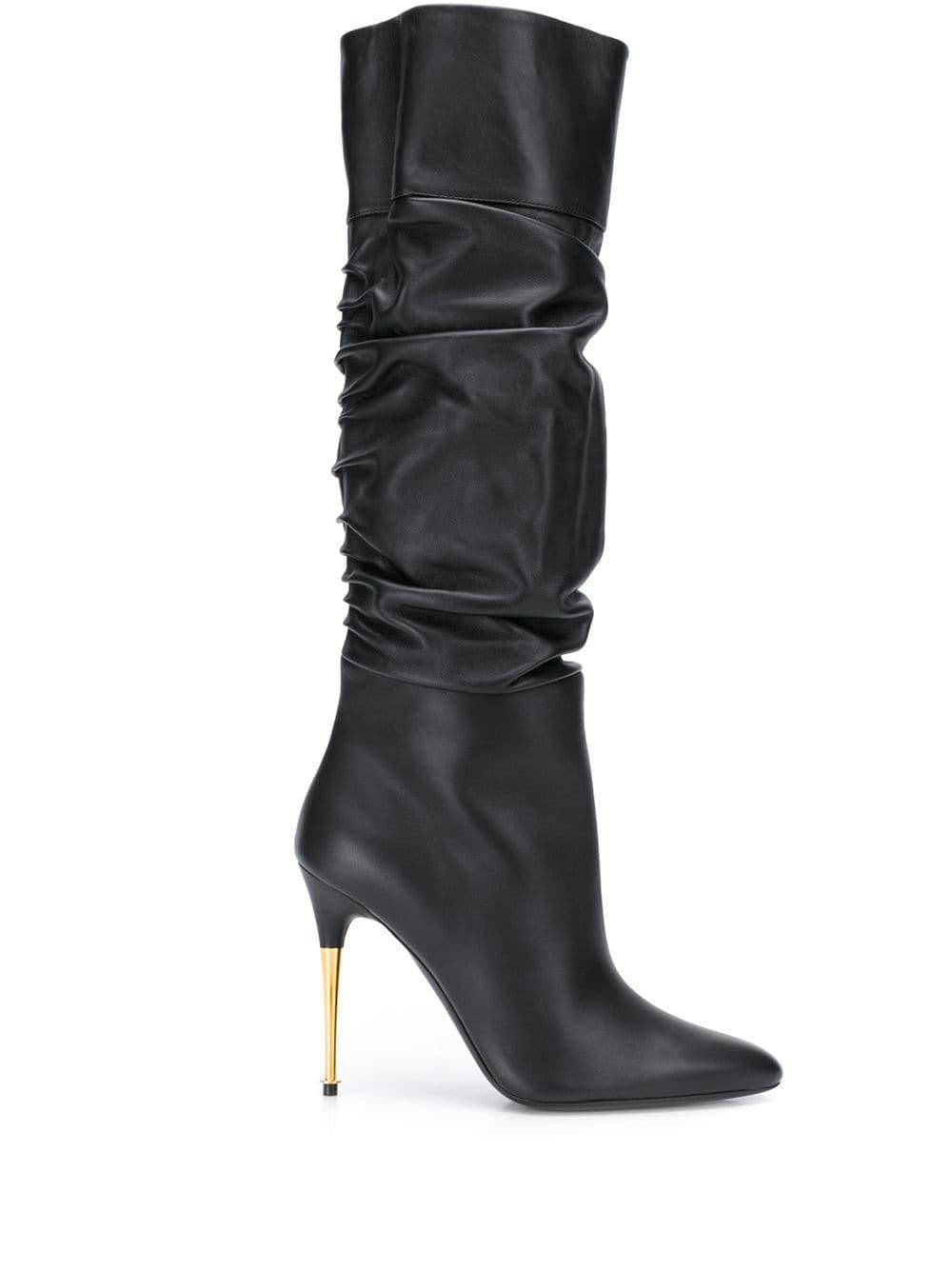 Stivali Tom Ford Jodhpur In Pelle Nera, Taglia US 9.5 – Nuovi In Scatola, Made In Italy - Foto 5