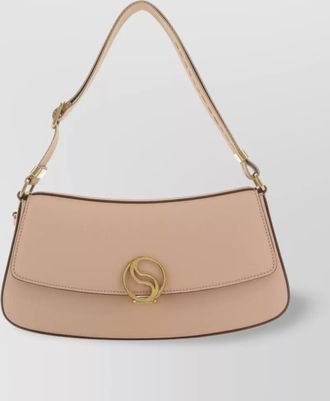 Stella McCartney curved silhouette matte shoulder bag
