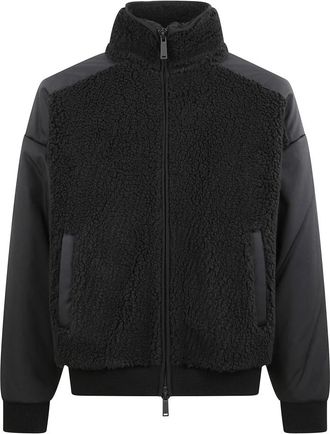 Dsquared2 Teddy Effect Hoge Hals Jas - Heren - Winterjassen - Zwart - L - Jassen