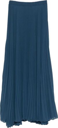 Patrizia Pepe Long Pleated Skirt