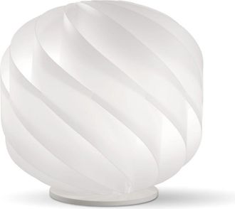 Linea Zero L&aacute;mpara De Mesa Lap Blanco En Pl&aacute;stico Cm. 15 X 15 Horas