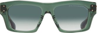 Dita Eyewear GRANDMASTER-EIGHT Cadmium Green Gradient Square Mens Sunglasses DTS458-A 02 54