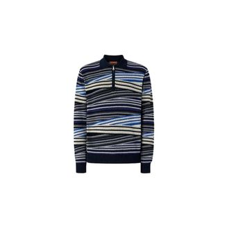 Missoni Heren, Truien, Veelkleurig, Maat: S Katoen