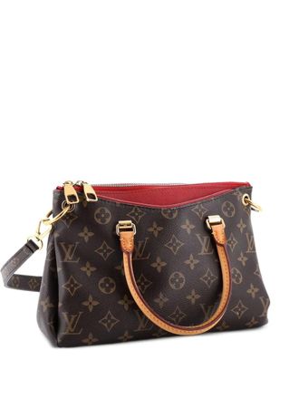 Louis Vuitton Pallas Tote Monogram Canvas with Leather BB shoulder bag - Brown