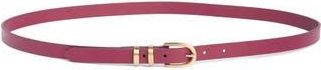 Ted Baker Leather Belt in Mauve at Nordstrom Rack, Size X-Large