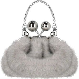 Max Mara Mujer, Bolsos, Gris, Talla: ONE Size