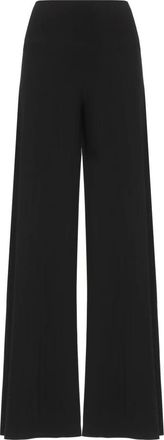 Norma Kamali Elephant Pant - Dames - Wijde Broeken - Zwart - M - Leer - Broeken