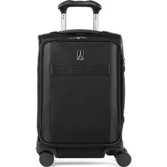 Travelpro Versapack + Lightweight Softside Expandable 20 Compact Carry On Spinner Luggage in Black at Nordstrom