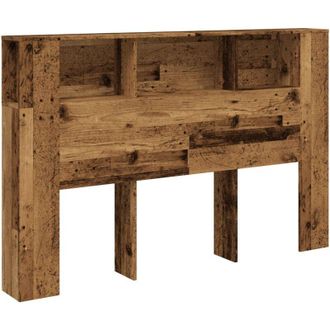 vidaXL Cabecero Armario Madera Ingenier&iacute;a Envejecida 160x18,5x103,5 Cm Vidaxl