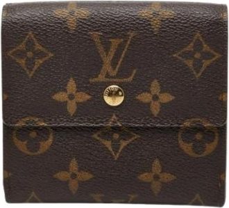 Louis Vuitton Pre-owned Wallets, female, Brown, Size: ONE SIZE Pre-owned Vintage Canvas Wallet