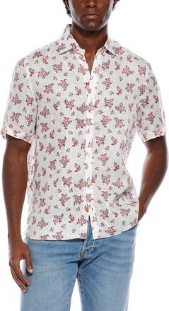 Isaia Linen Sport Shirt
