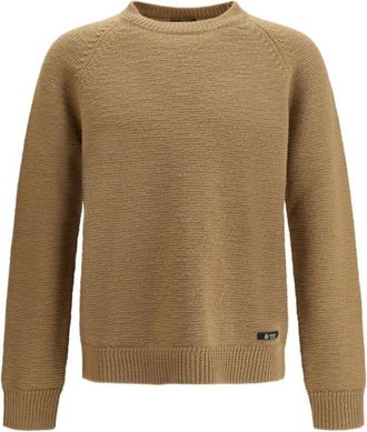 Prada Heren, Truien, Beige, Maat: XL Wol