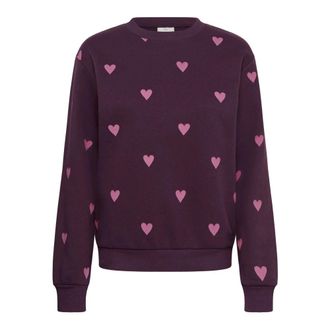 Kaffe Felpa - - Sweatshirts & Hoodies - Donna - Viola - M