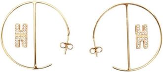 Elisabetta Franchi Or-08-B46E2-V240 Oorbellen - Dames - Oorbellen - Geel - ONE Size - Accessoires