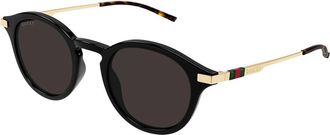 Gucci GG1890S 001 Mens Sunglasses Black Size 48 - Free RX Lenses - Free RX Lenses