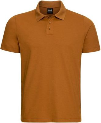 Jack Wolfskin Travel Polo Polo-Shirt f&uuml;r Herren | braun