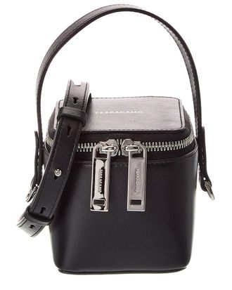 Ferragamo Leather Vanity Case