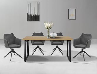 HOME AFFAIRE Esszimmerstuhl »Tampa, TOPSELLER!, OTTOs Choice« (Set) 2 Stk.mit Drehfunktion 360 Grad