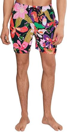 Nike Breaker Hot House Floral 7 Brief Lined Volley Mens Swimwear Black : 2XL, Polyester/Spandex