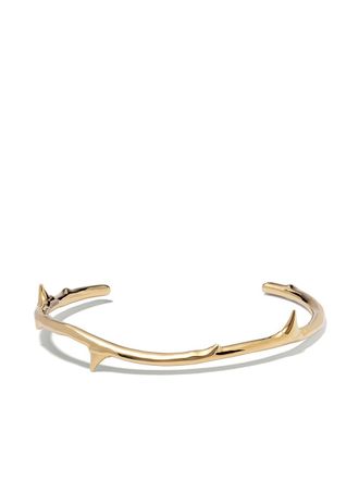 Shaun Leane Bracciale rigido con dettaglio sole - Oro
