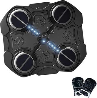 OEM M&aacute;quina De Boxeo Musical, M&aacute;quina De Boxeo Electr&oacute;nica Con Guantes, Soporte De Pared, Objetivo De Boxeo Inteligente Para Ni&ntilde;os Para Kickboxing