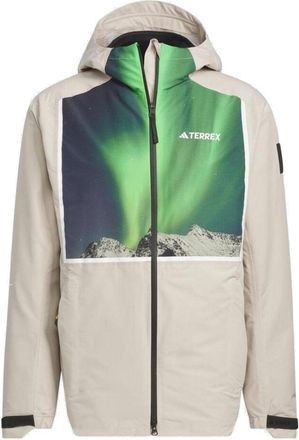 adidas x National Geographic Rain.Rdy 3-In-1 Sport Jacket Green Tan IL8961