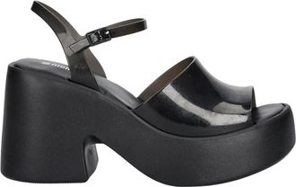Melissa Lina Platform Sandaal - Dames - Sandalen met hakken - Zwart - 41 EU - Schoenen