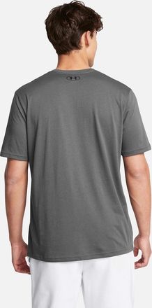 Under Armour Mens Under Armour Mens Sportstyle Short-Sleeved T-Shirt - Grey - Size: 40